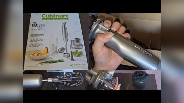 Cuisinart Immersion Blender How To Start