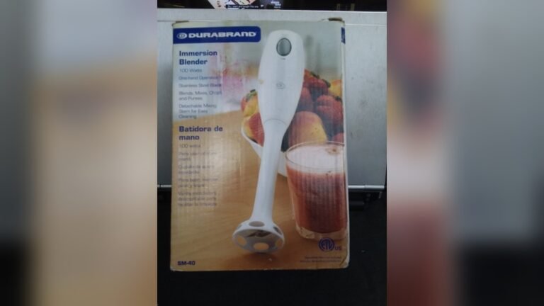 Durabrand Immersion Blender How To Remove