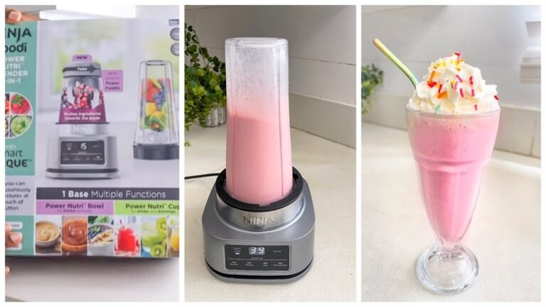 How To Make A Milkshake In A Ninja Blender