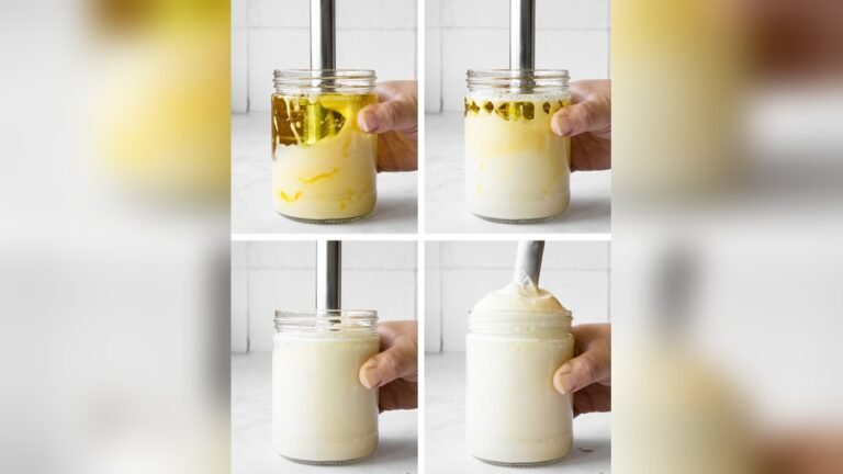 How To Make Homemade Mayo With Immersion Blender