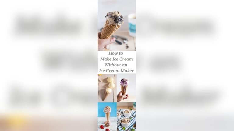 How To Make Ice Cream With Immersion Blender