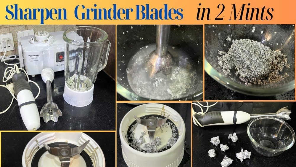How To Sharpen Immersion Blender Blades