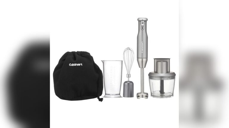 How To Use Cuisinart Immersion Blender Food Processor