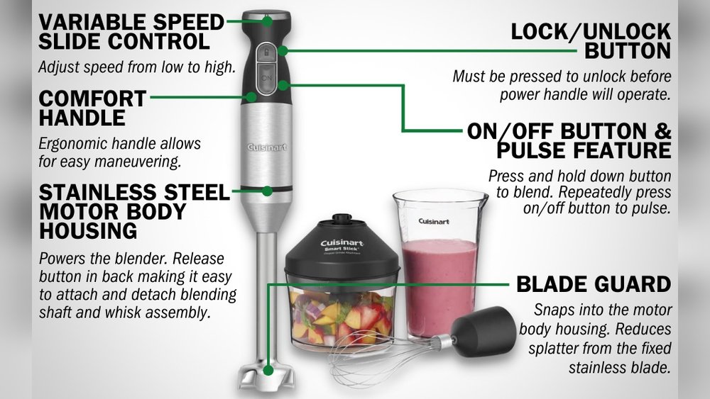 How To Use Cuisinart Immersion Blender