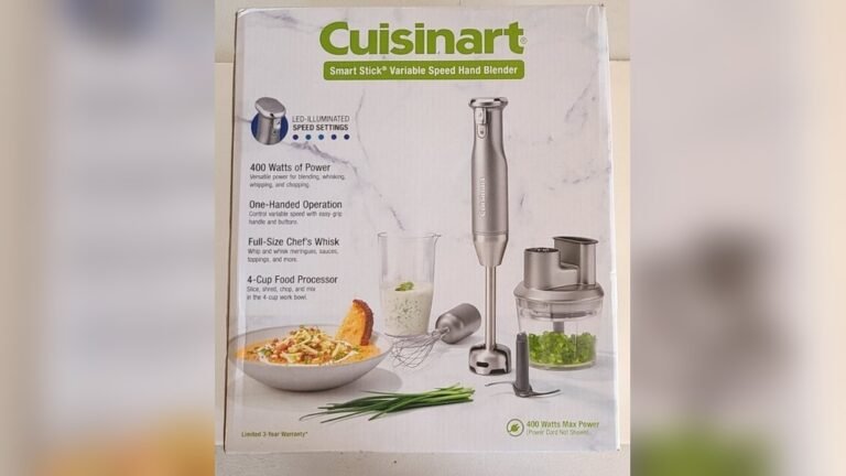 How To Use Cuisinart Power Blend Immersion Blender