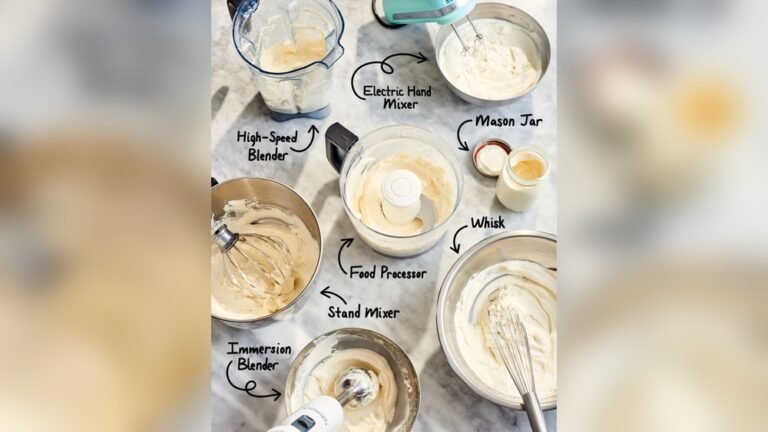 Is Immersion Blender Good For Making Whipped Cream