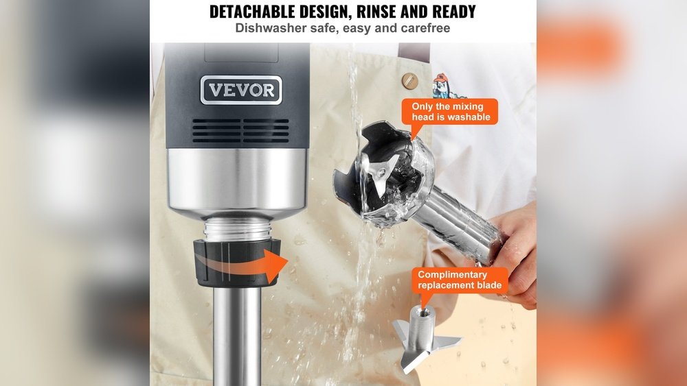 Is Immersion Blender Machine Wwshable