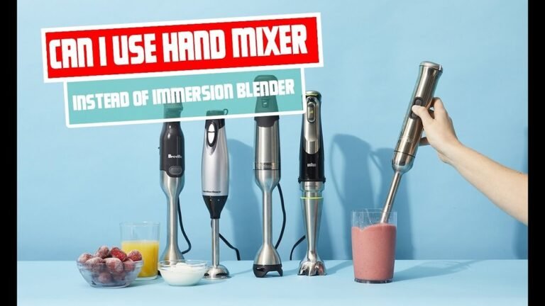 What Can I Use Instead Of An Immersion Blender