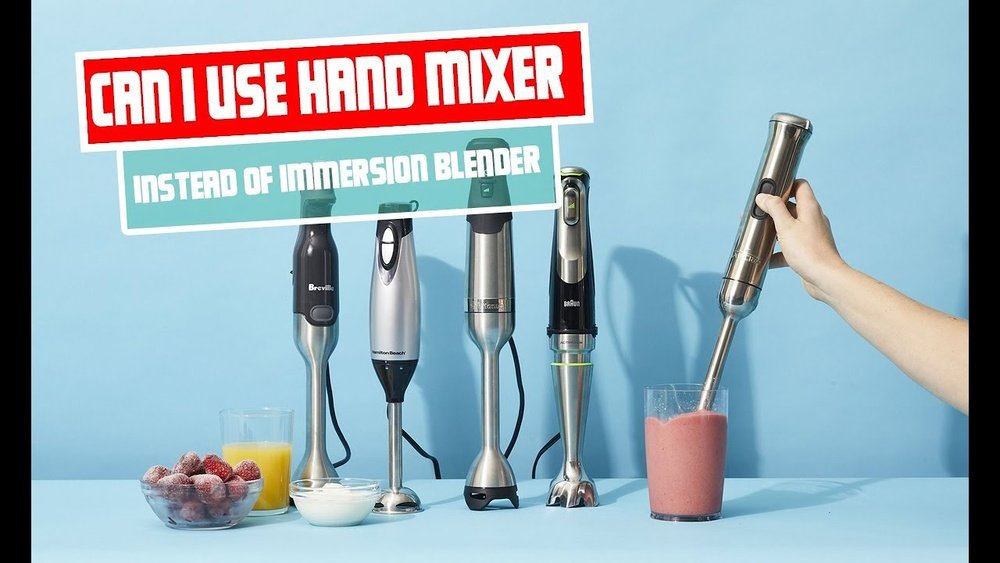 What Can I Use Instead Of An Immersion Blender