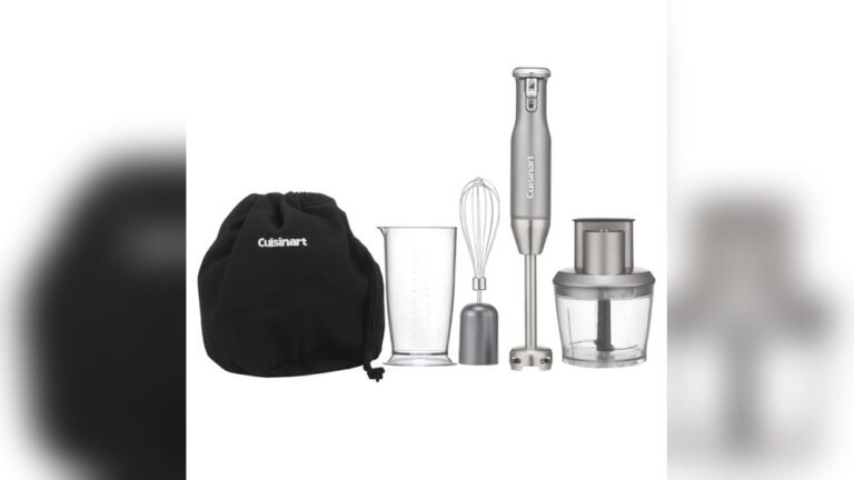 Why Is My Cuisinart Immersion Blender Blinking