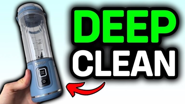 How To Deep Clean Ninja Blender