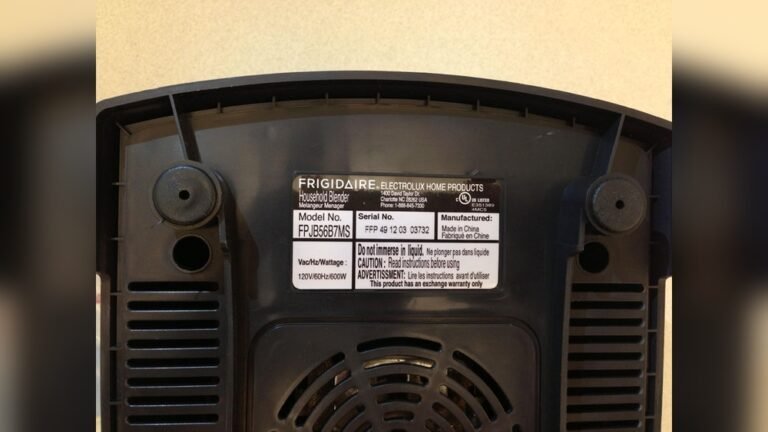 How To Find Serial Number On Ninja Blender