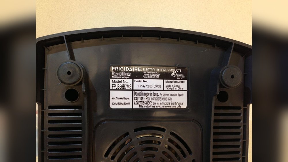 How To Find Serial Number On Ninja Blender