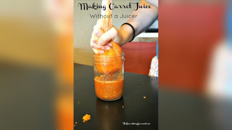How To Make Carrot Juice With A Ninja Blender