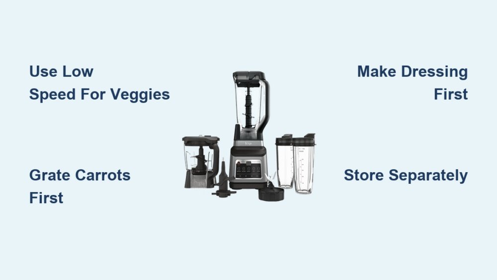 How To Make Coleslaw With Ninja Blender