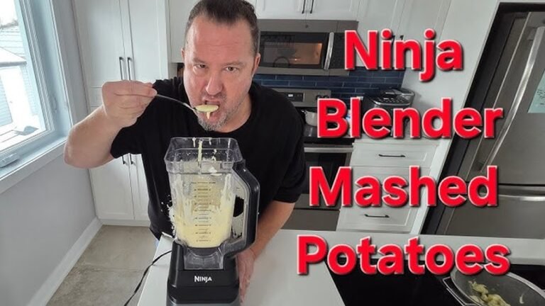 How To Make Mashed Potatoes In The Ninja Blender