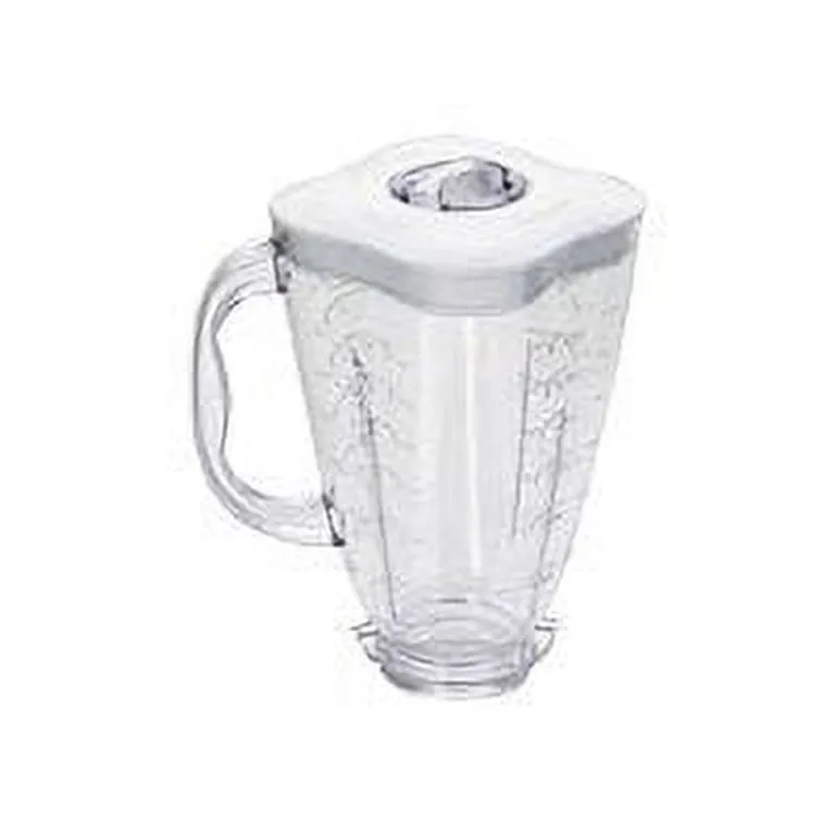 Cracked blender base unplugged on a counter beside a screwdriver