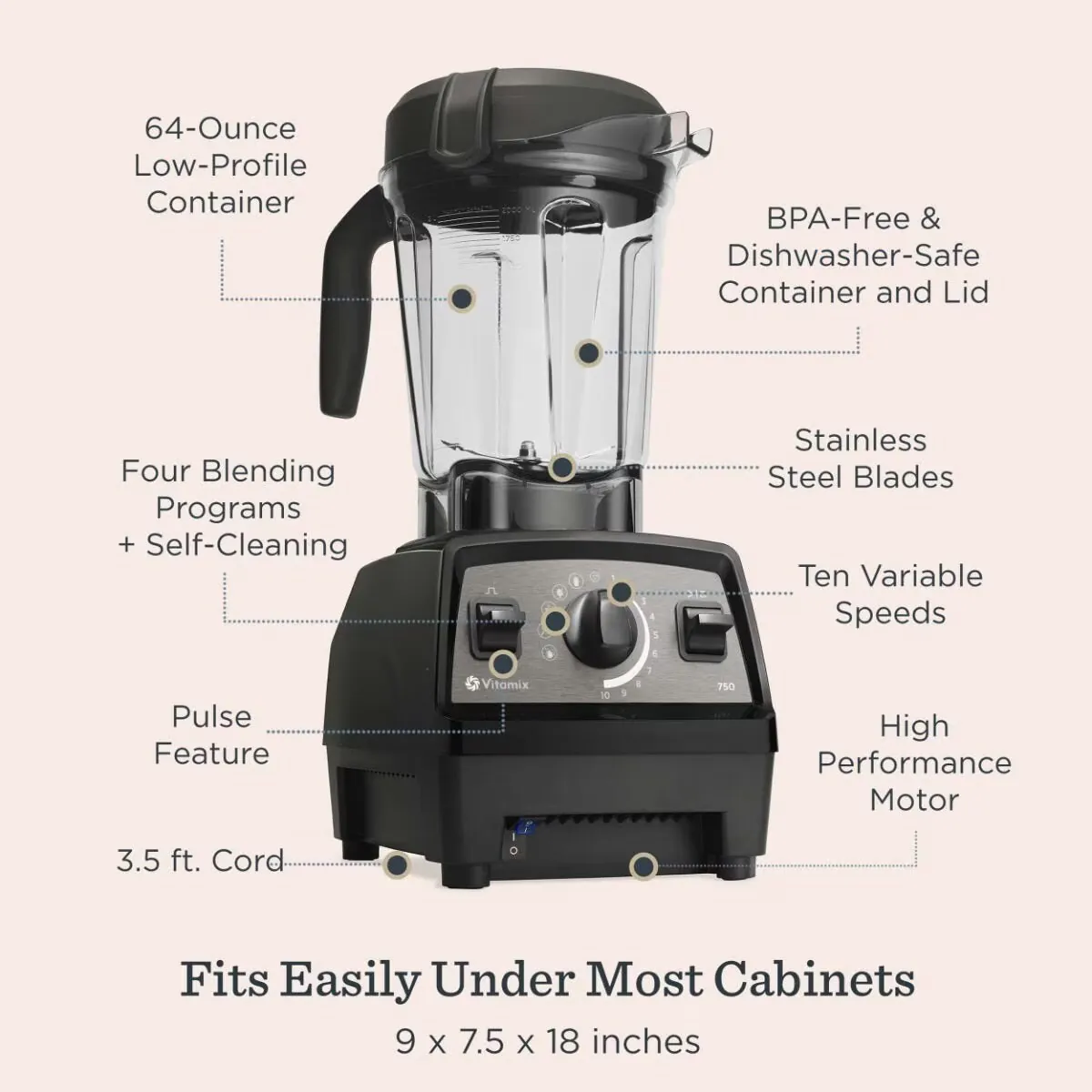 Family enjoying consistent blended meals with Vitamix