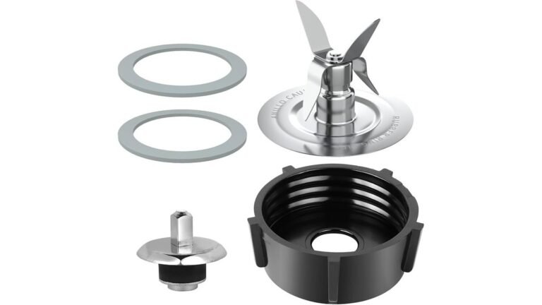 Oster blender gasket and blade base on a kitchen counter