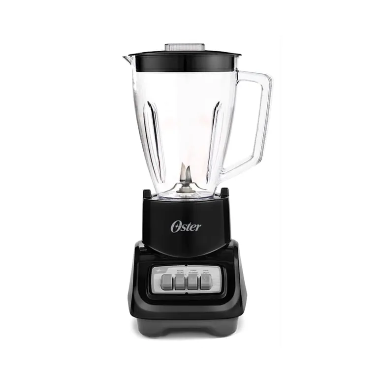 Two Oster blender boxes compared side by side in a store aisle