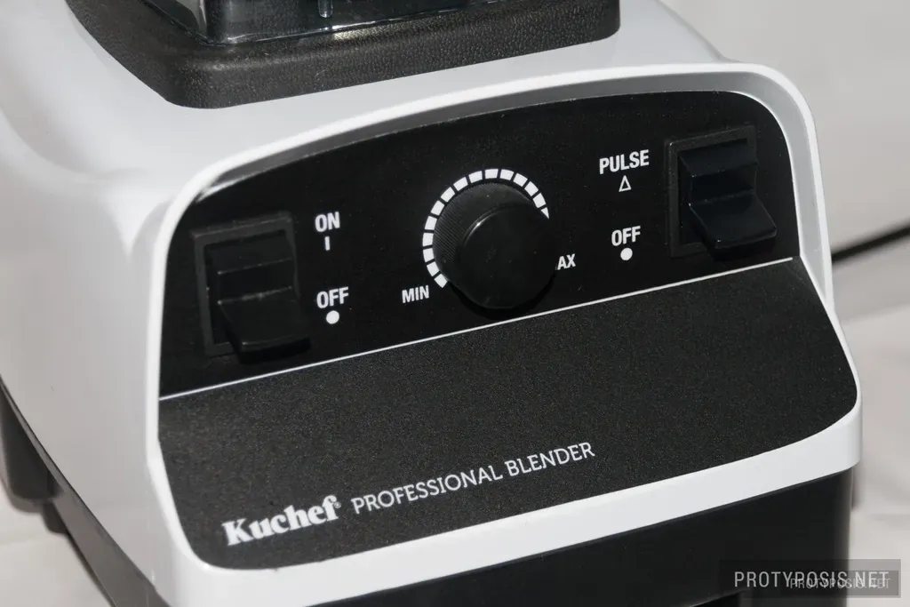 Vitamix blender base on a counter with a timer indicating a cooling wait
