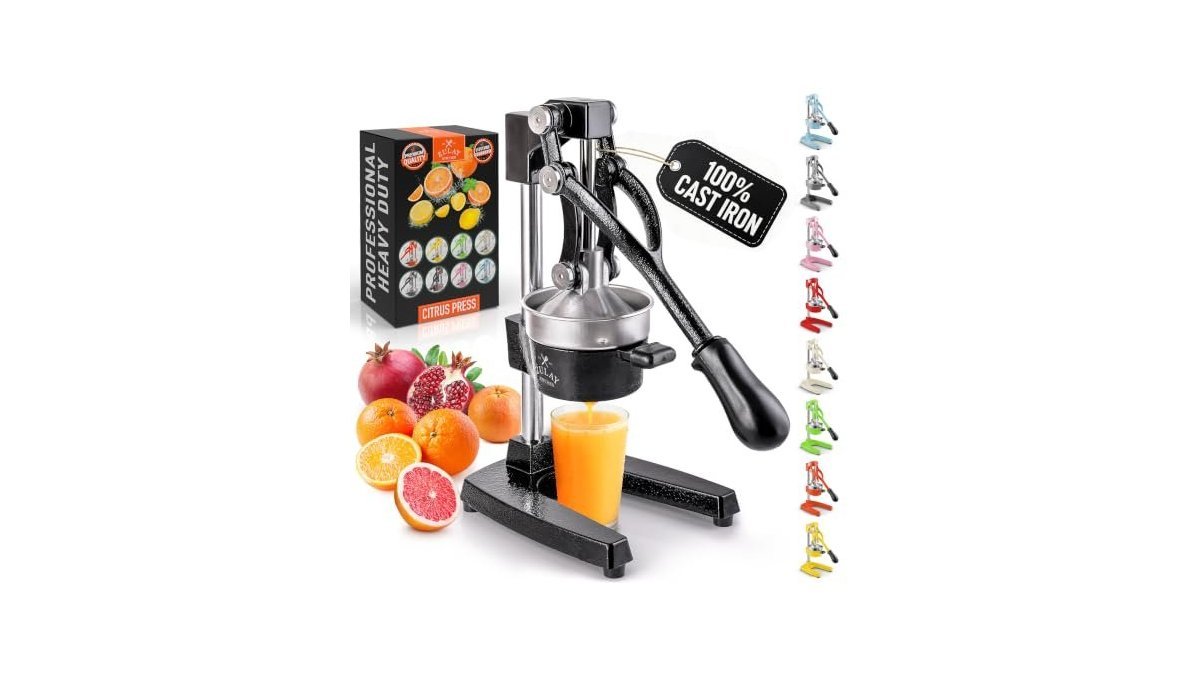 Zulay Kitchen Cast Iron Juicer